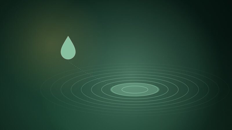 Five Drops, Nine Trillion Litres