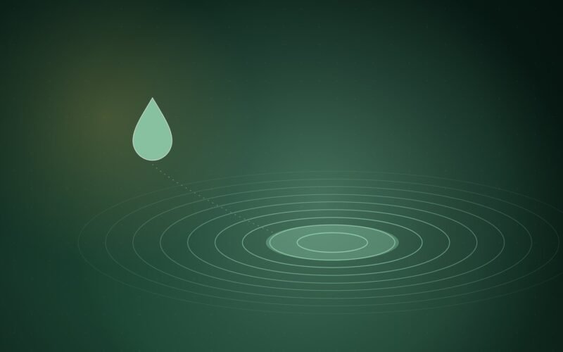Five Drops, Nine Trillion Litres