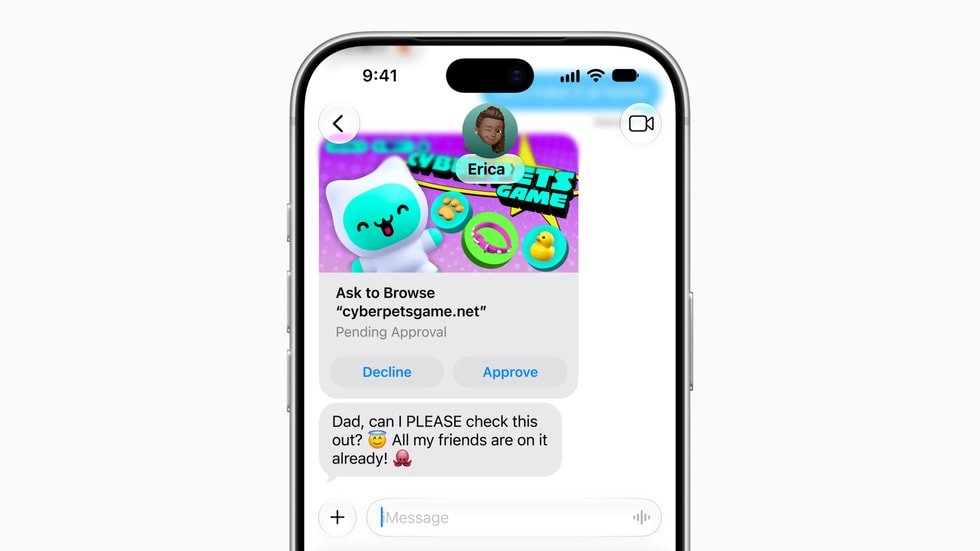 Ask to Browse lets parents approve a new website before their kids can open it in Safari.