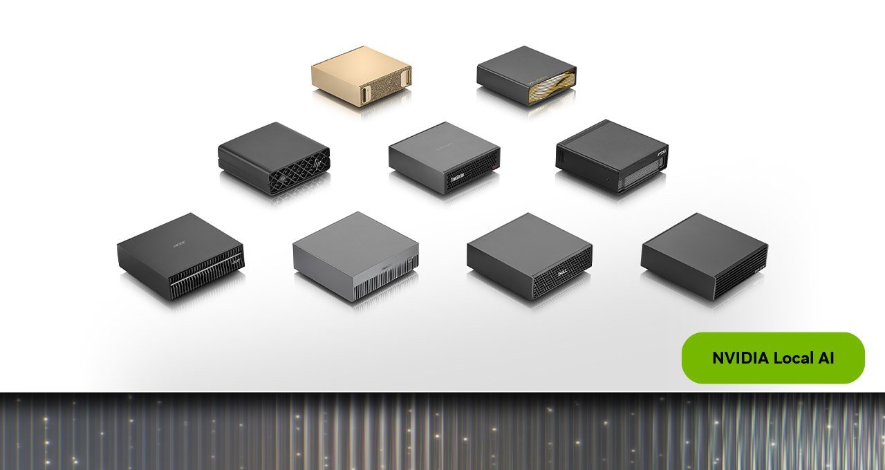 Nvidia DGX Spark desktop AI computers