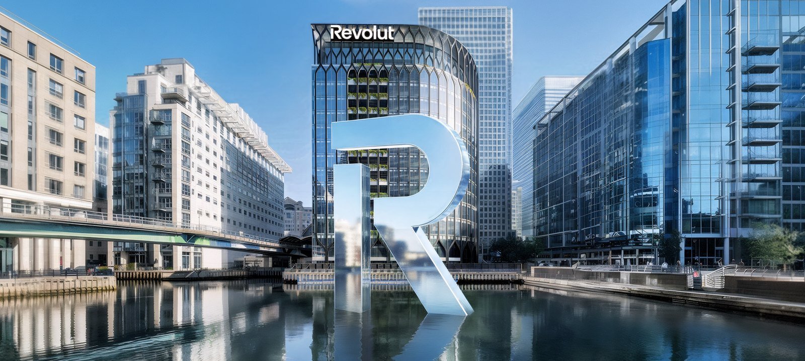 Revolut promotional image announcing the launch of its UK bank